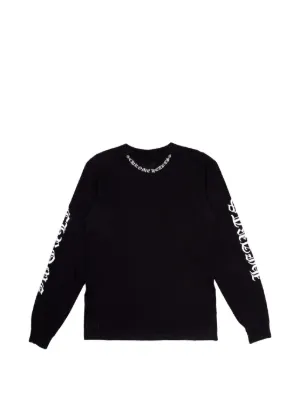 Chrome Hearts long-sleeve Jersey | Black | FARFETCH ZA
