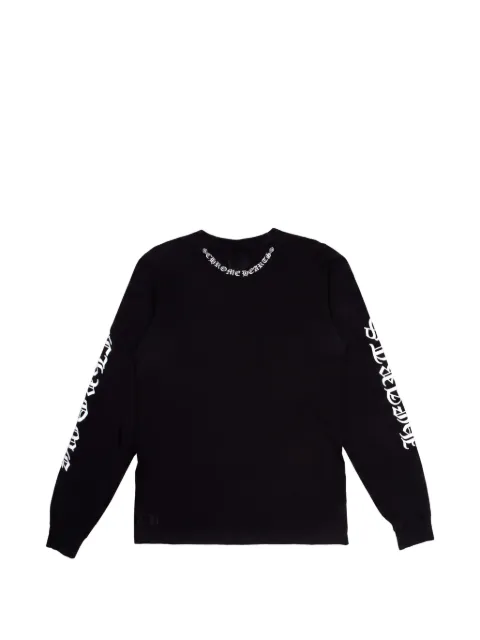 Chrome Hearts neck-logo T-shirt