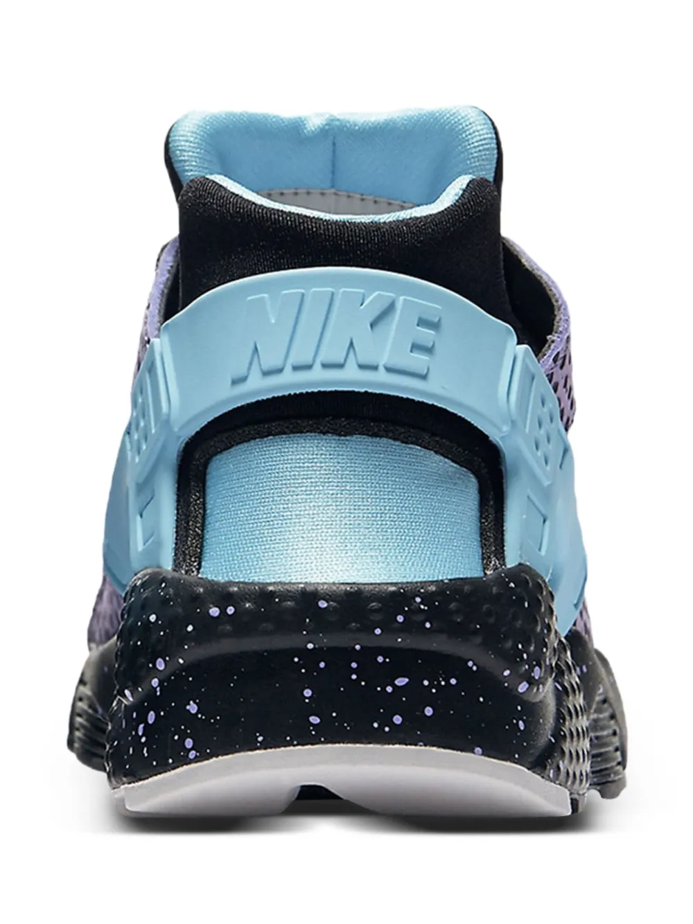 Nike Kids Huarache Run gespikkelde sneakers Blauw