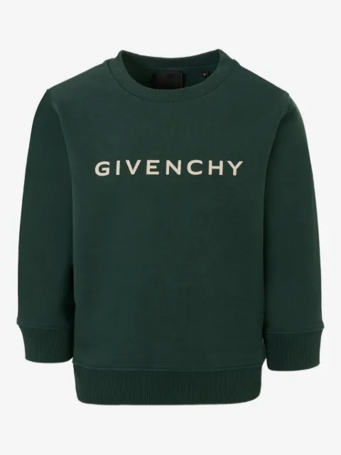 Givenchy Kids logo-detail crew-neck sweatshirt