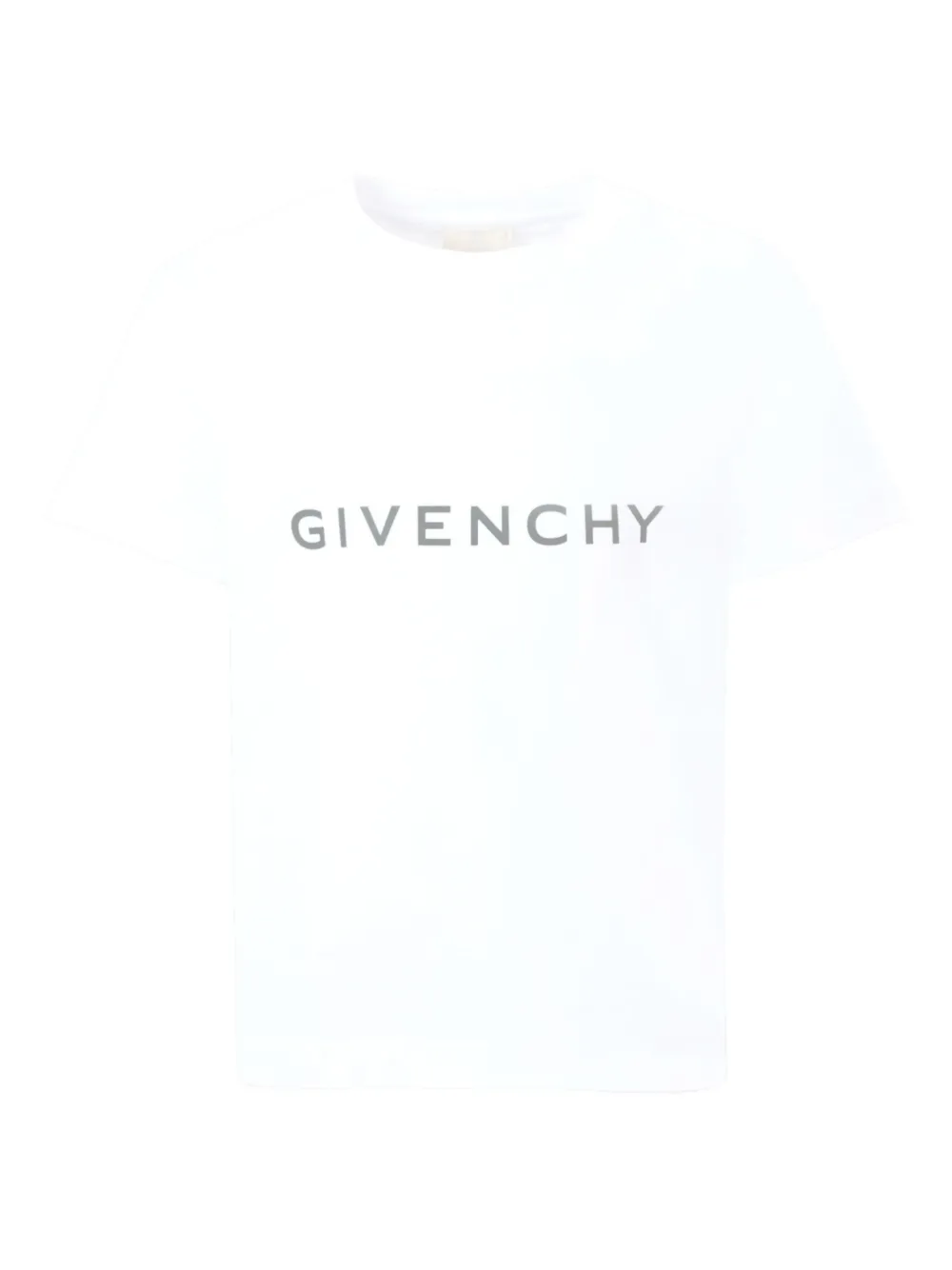 Givenchy Kids logo-print T-shirt Wit