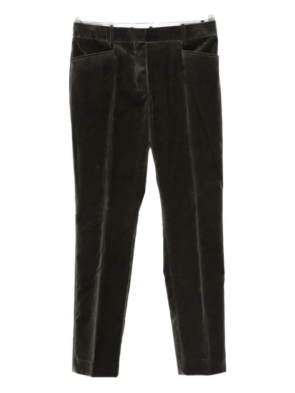 Tom Ford Velvet Trousers In Black