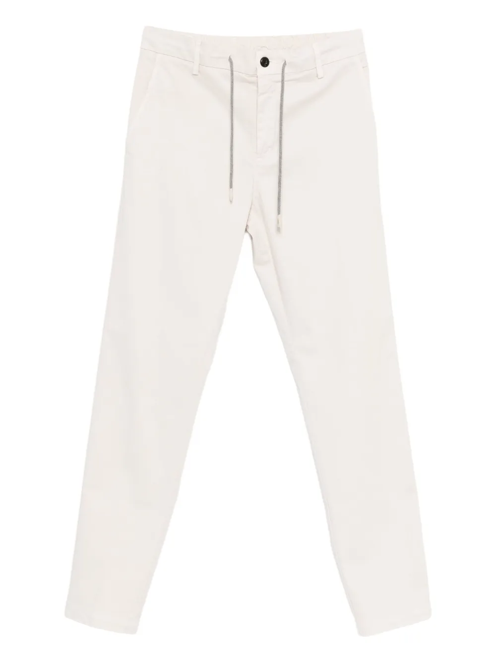 Eleventy Broek met trekkoord Beige