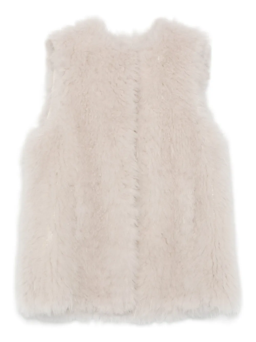 Liska chaleco con cuello redondo | gris | Image 1
