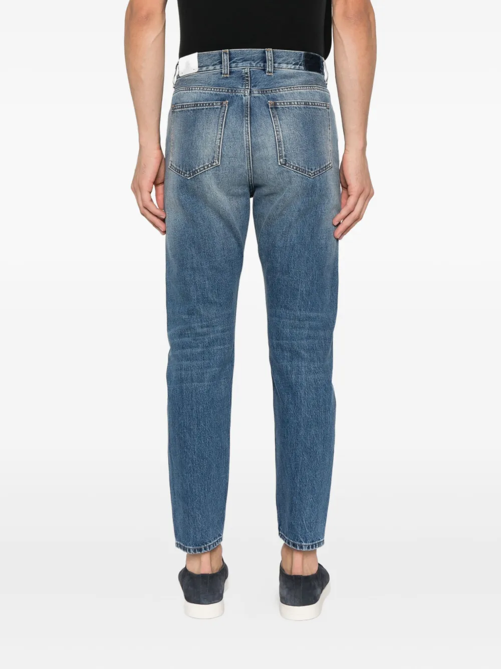 Eleventy Straight jeans Blauw
