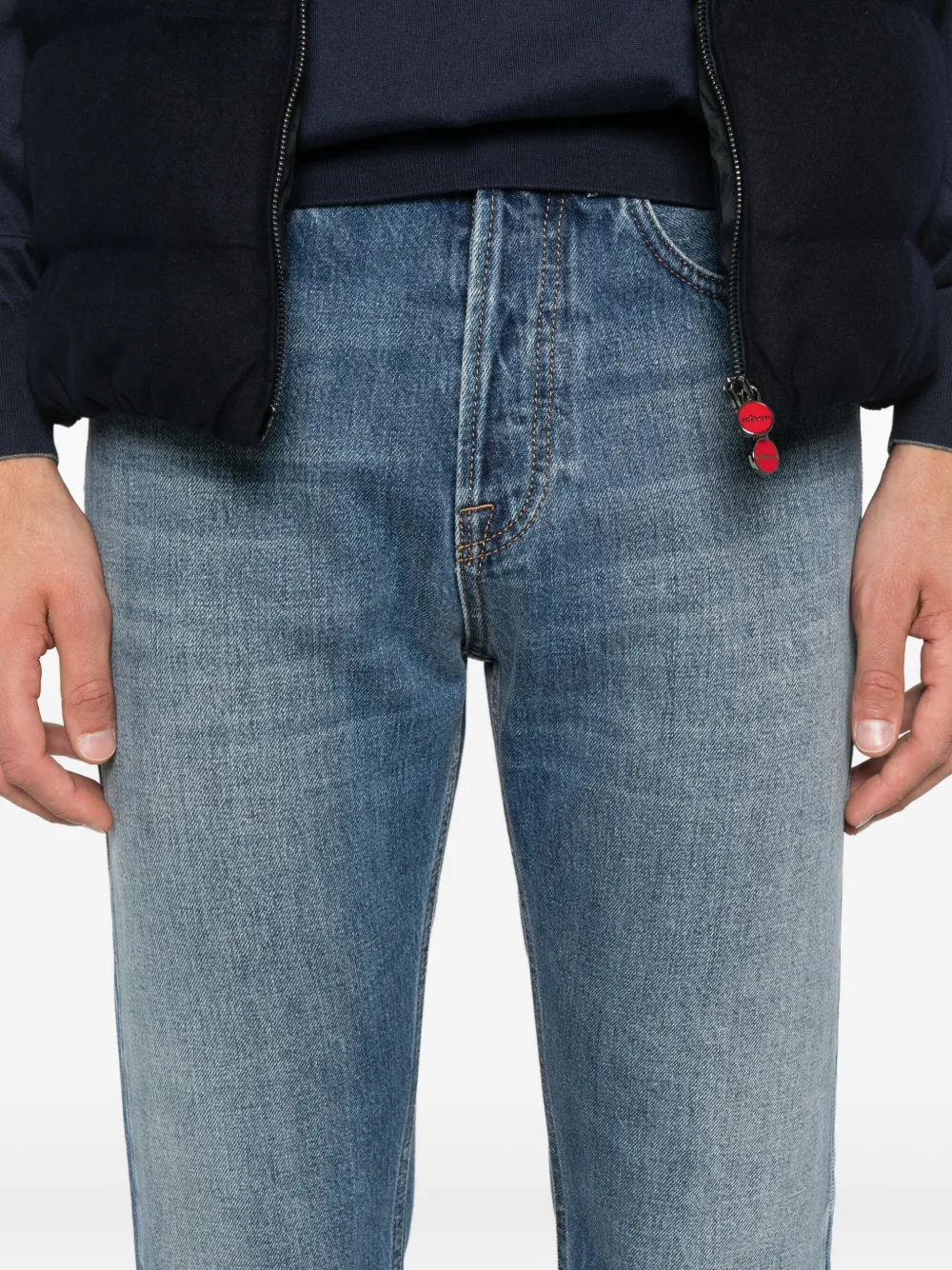 Eleventy Straight jeans Blauw