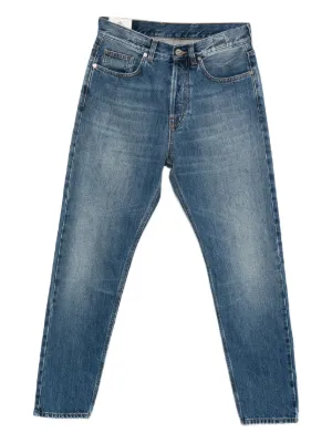 Emporio Armani ダメージ ジーンズ | ブルー | FARFETCH JP