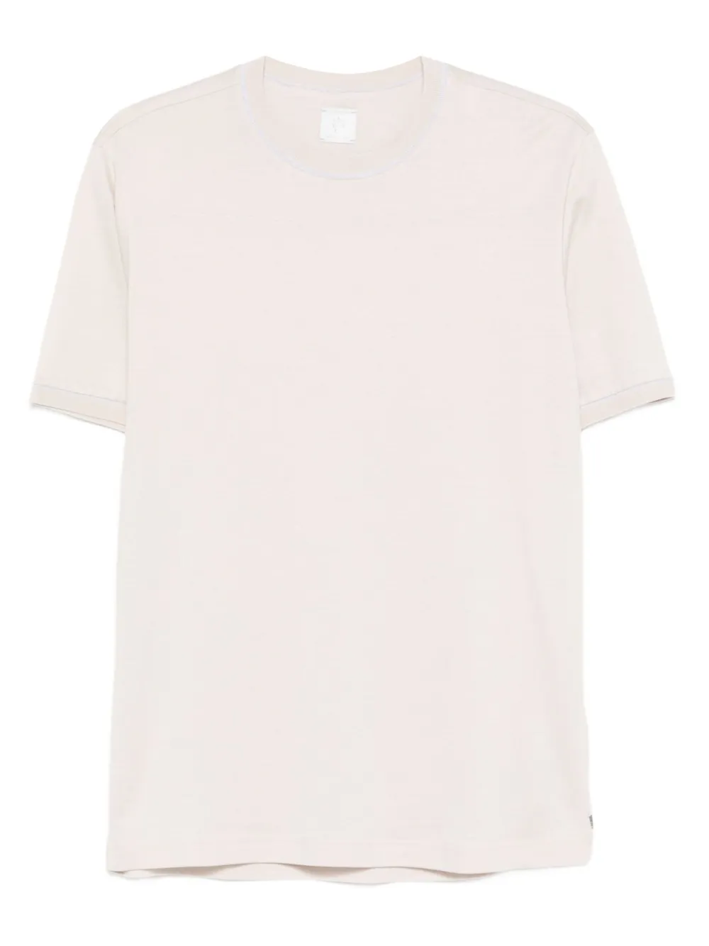 Eleventy T-shirt met ronde hals Beige