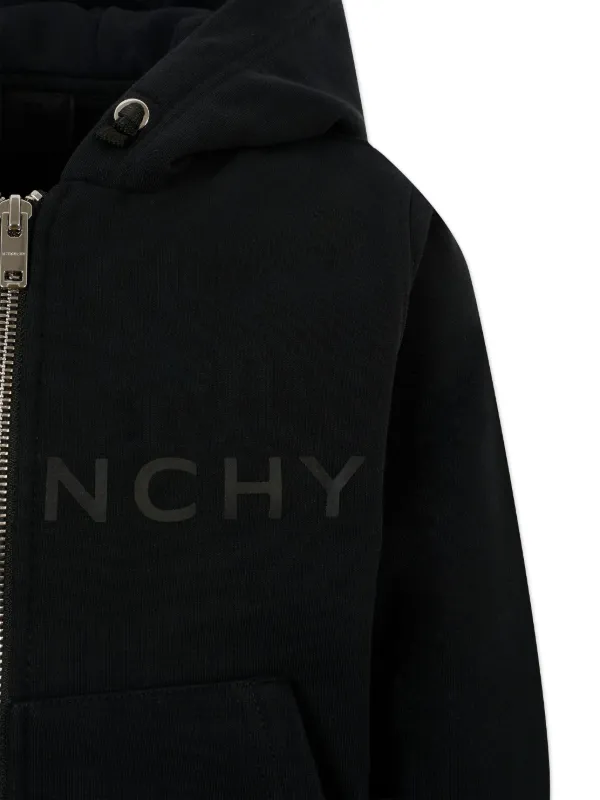 Givenchy Kids ジップアップ パーカー | ブラック | FARFETCH JP