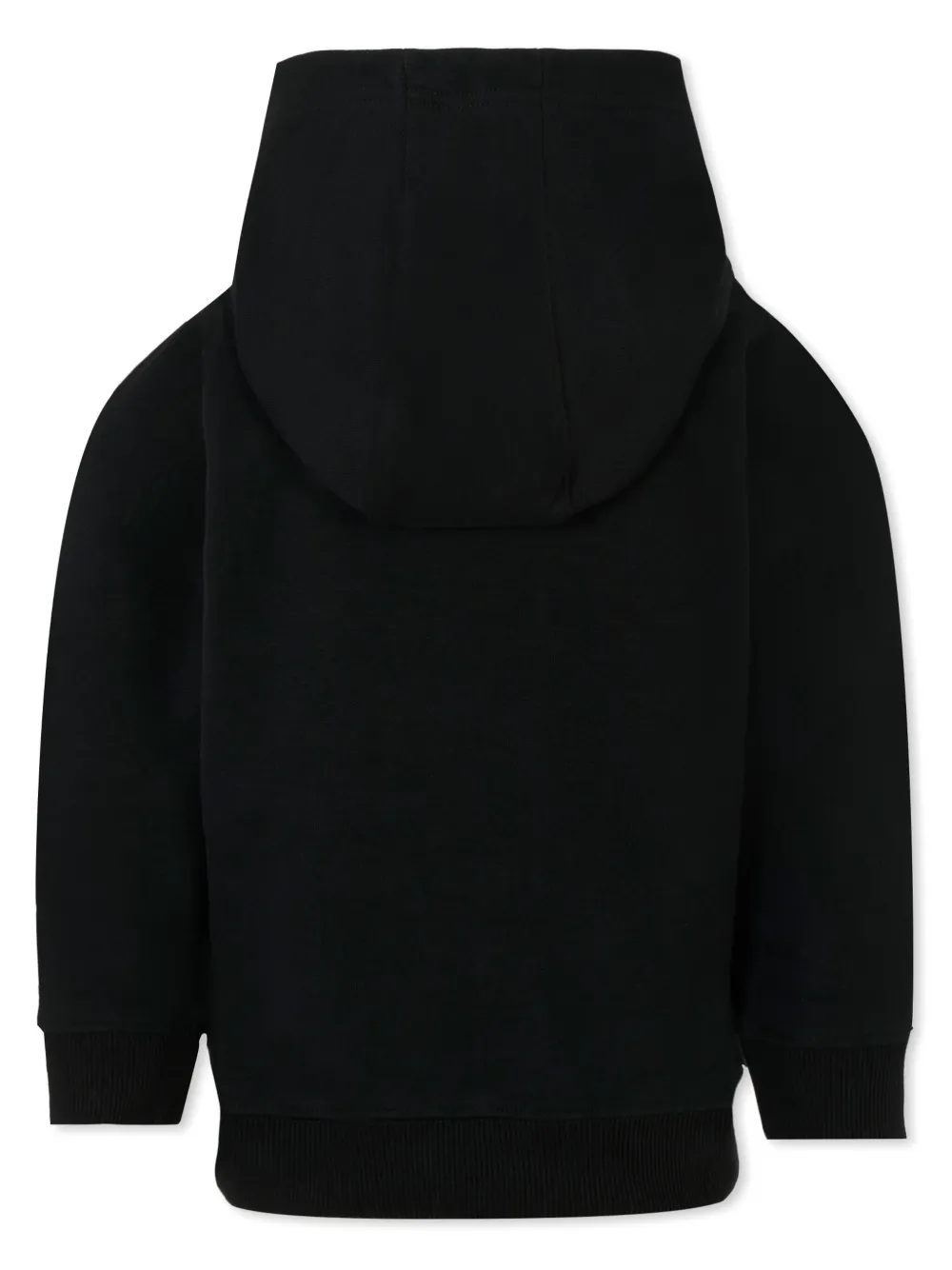 Givenchy Kids Hoodie met logoprint en rits Zwart