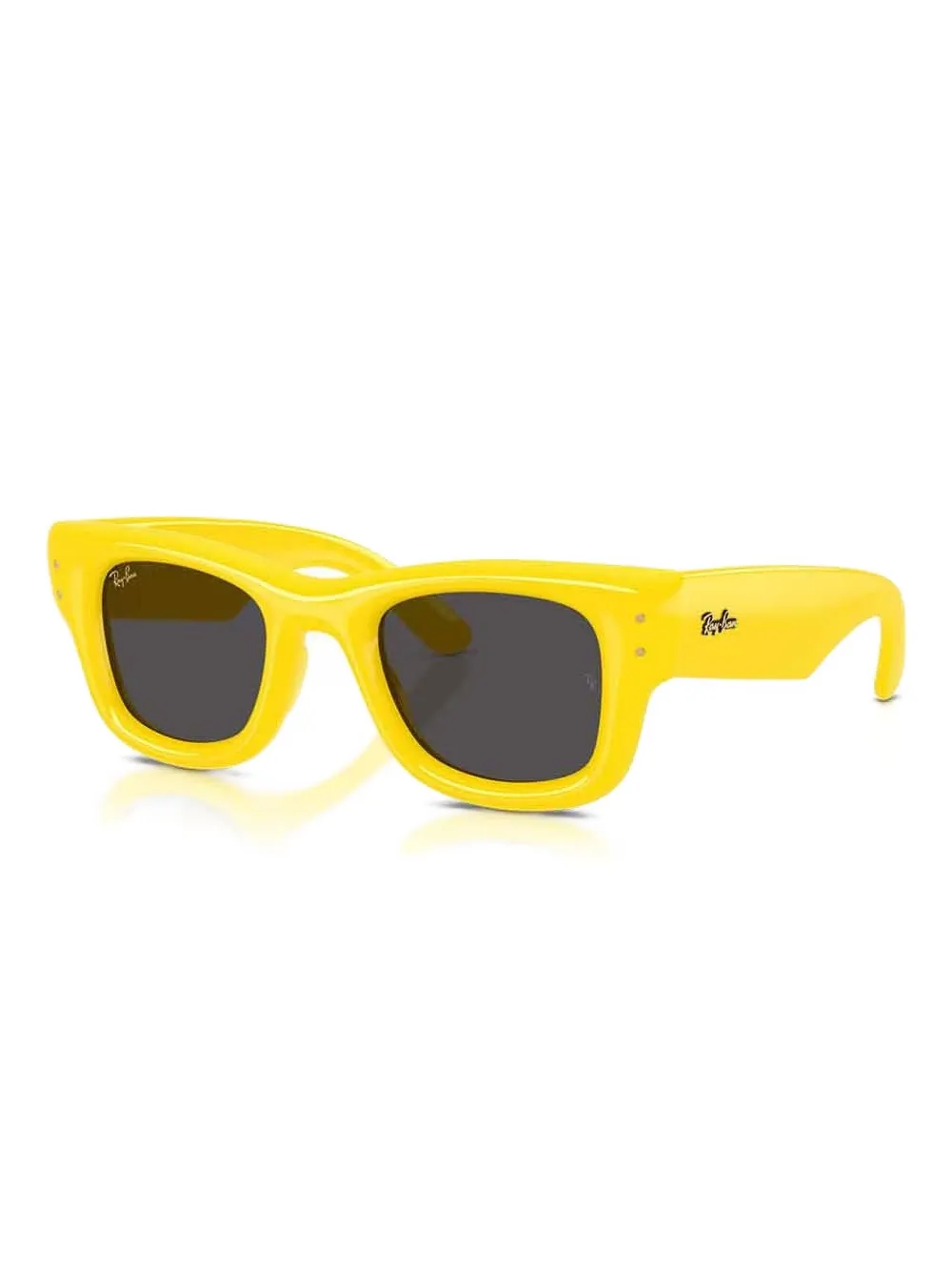 Ray-Ban Wayfarer Puffer "A$AP Rocky Yellow" sunglasses Geel
