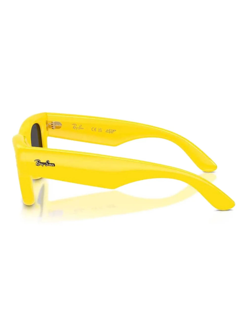 Ray-Ban Wayfarer Puffer "A$AP Rocky Yellow" sunglasses Geel