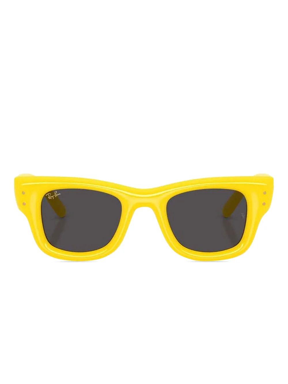 Ray-Ban Wayfarer Puffer "A$AP Rocky Yellow" sunglasses Geel