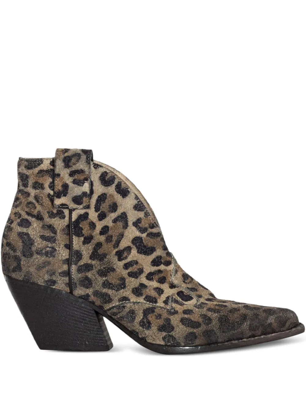 70mm leopard-print cowboy boots