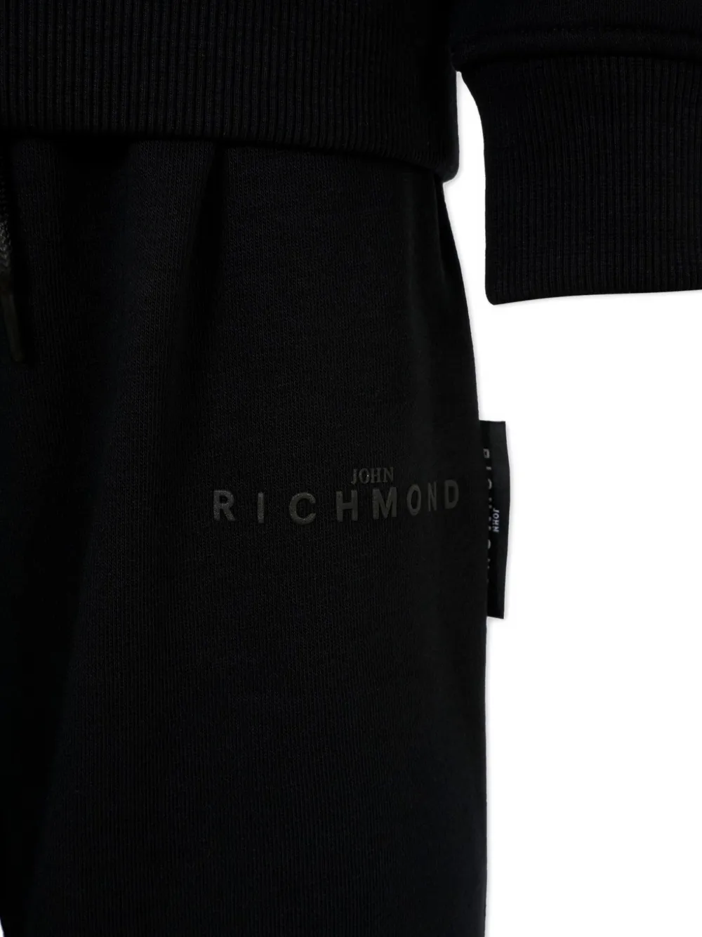 John Richmond Junior logo-print tracksuit Zwart