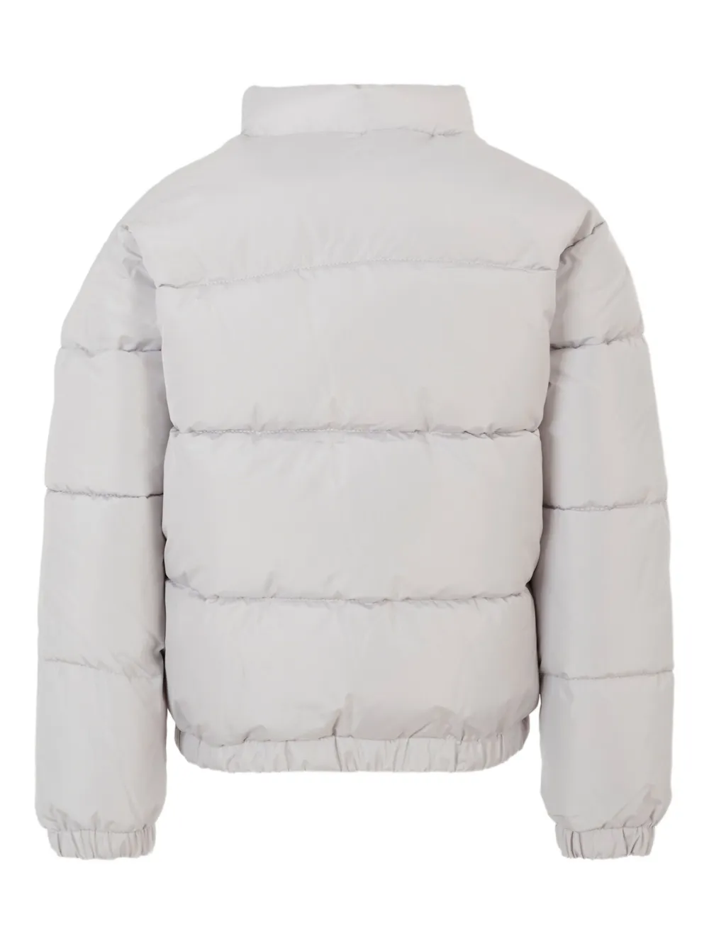 John Richmond Junior padde logo-patch jacket Grijs