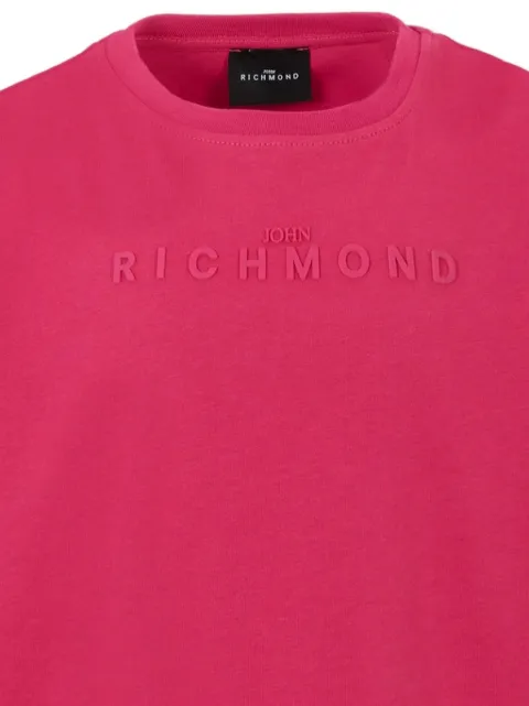 John Richmond Junior embossed-logo T-shirt