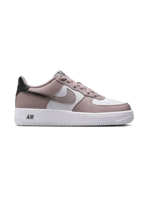Nike Kids Air Force 1 "College Grey" low-top sneakers