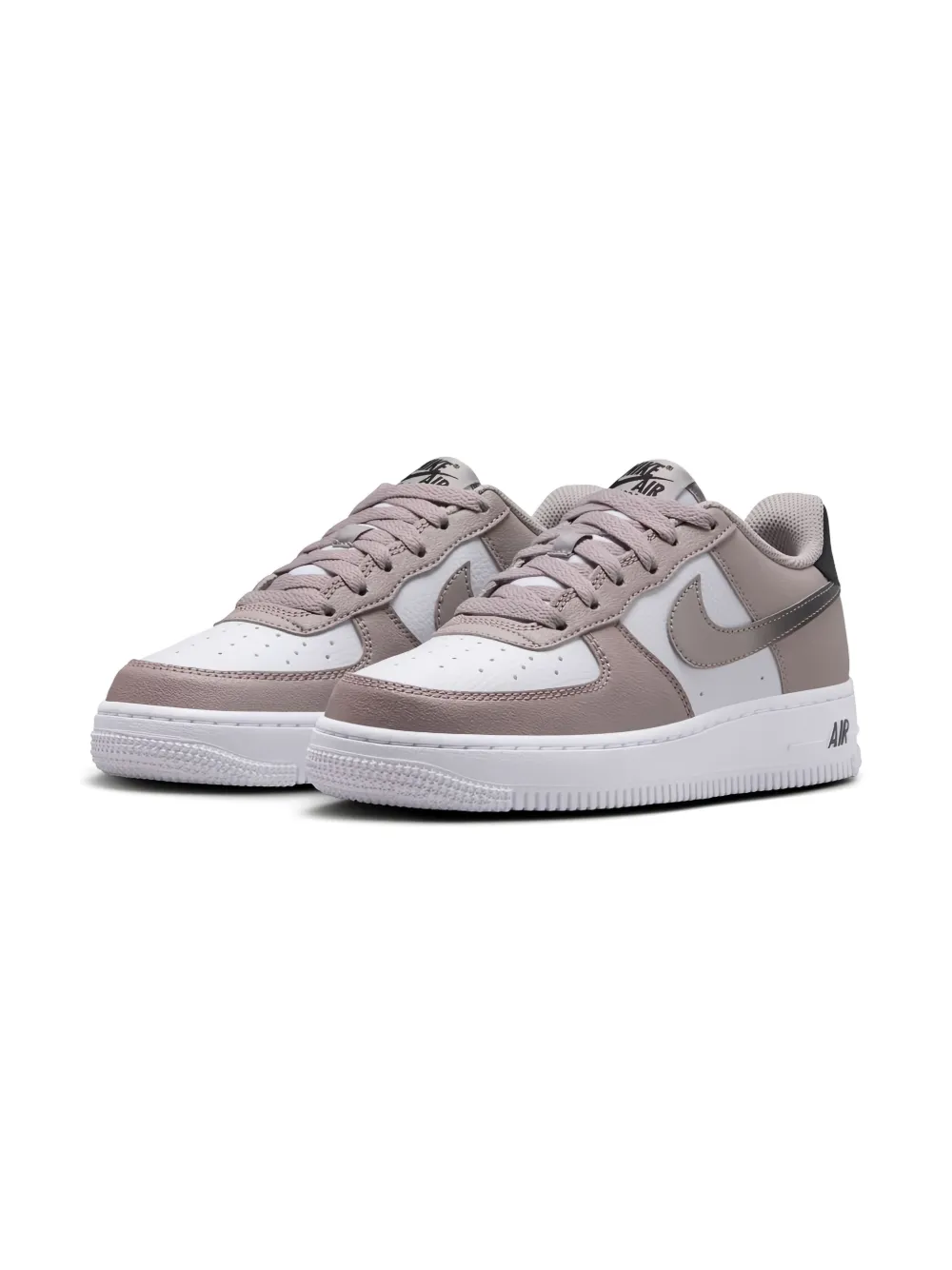Nike Kids Air Force 1 "College Grey" low-top sneakers Grijs
