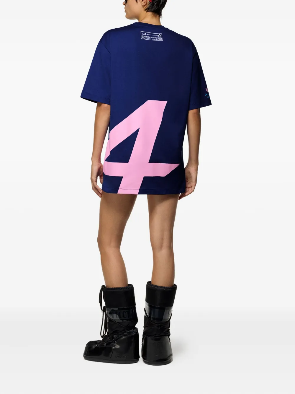 Perfect Moment Star-print T-shirt In Blue