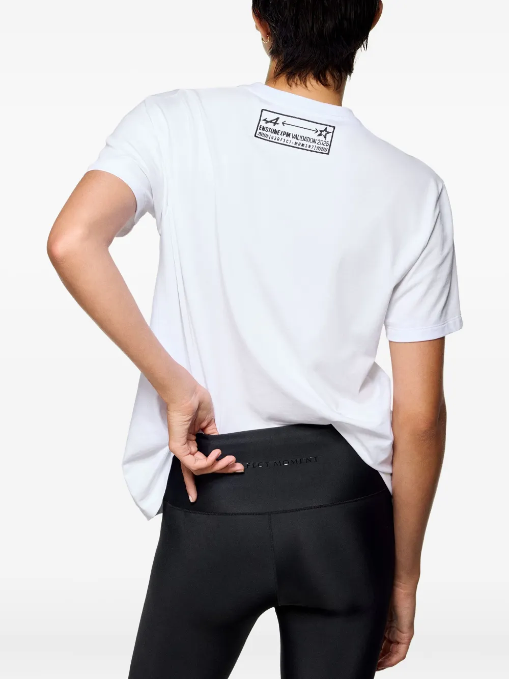 Perfect Moment Alpine Logo-print T-shirt In White