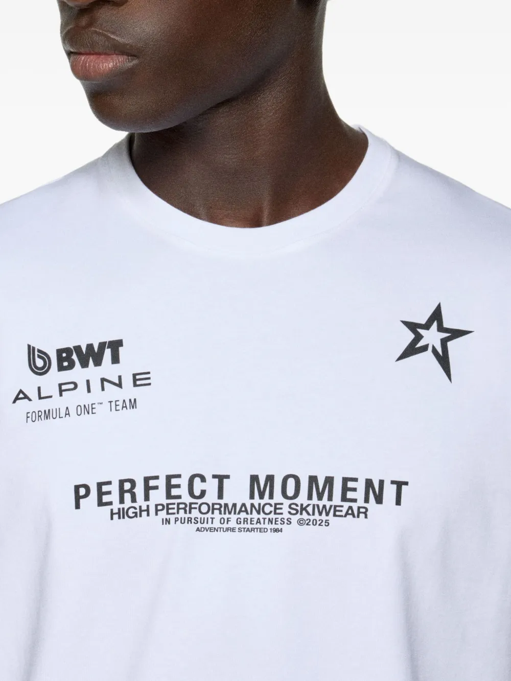 Perfect Moment Alpine Logo-print T-shirt In White