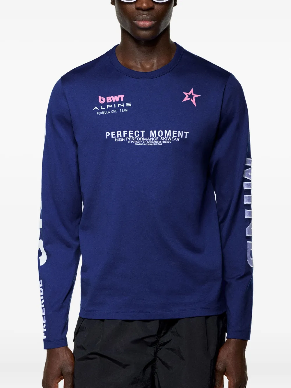 Perfect Moment Alpine T-shirt met lange mouwen Blauw