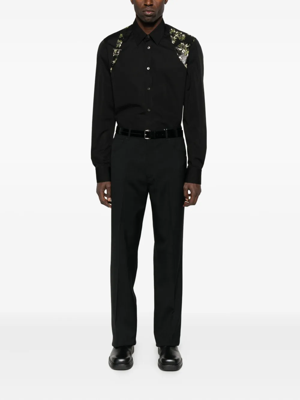 Alexander McQueen jacquard-harness shirt | Image 2