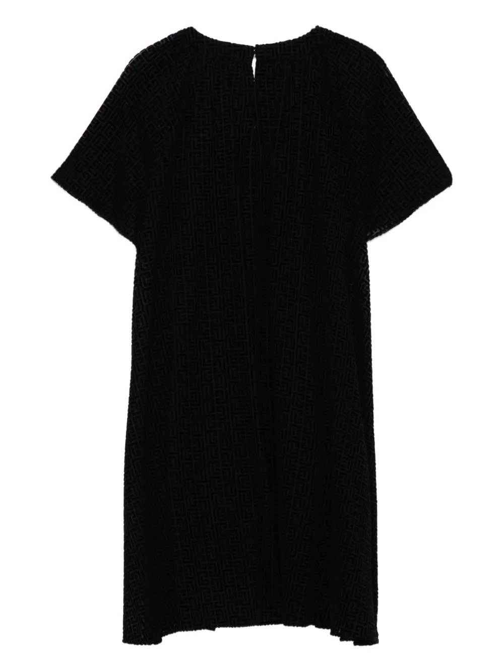 Balmain Kids Jurk met korte mouwen Zwart