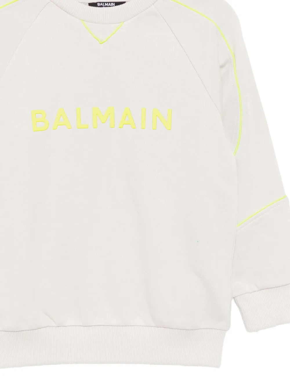 Balmain Kids Varsity sweater Grijs