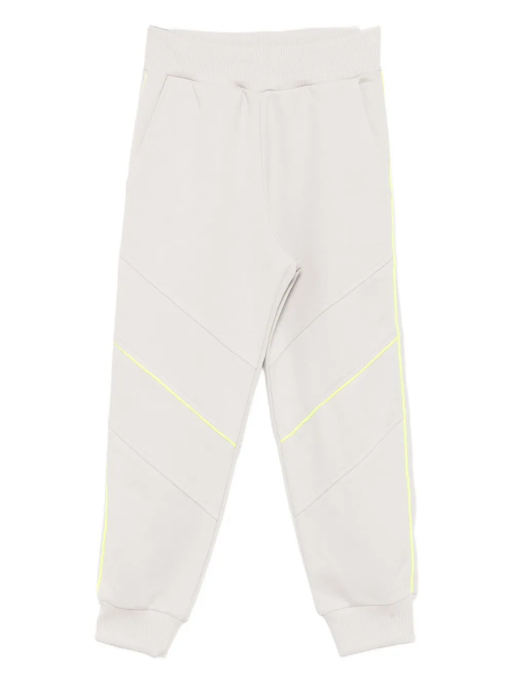 Balmain Varsity Track Pants In White