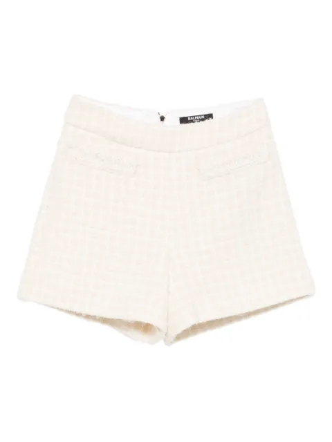 Balmain Kids Shorts in tweed