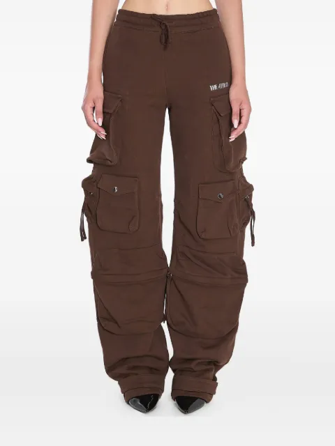 The Attico Fern elasticated-waist cargo pants