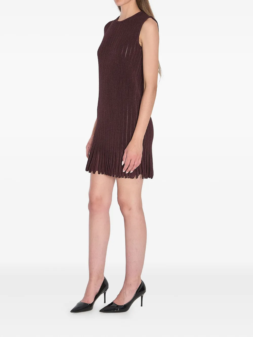 Alaïa striped sleeveless mini dress | Day Dresses | Image 2