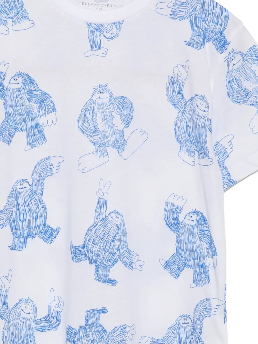 Stella Mccartney Graphic-printed T-shirt In Multi
