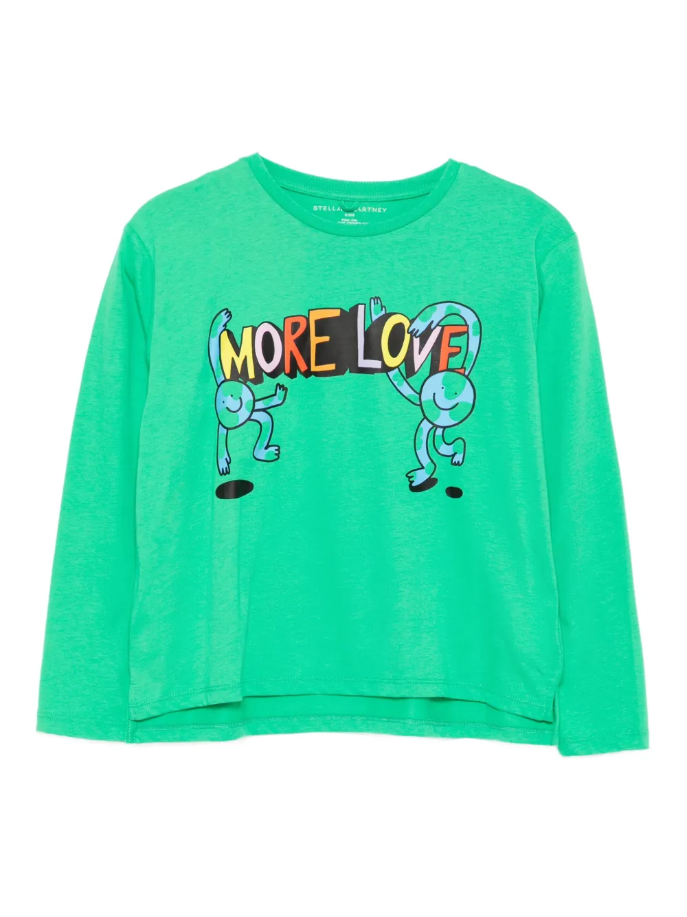 Stella McCartney Kids T-shirt con stampa grafica - Verde