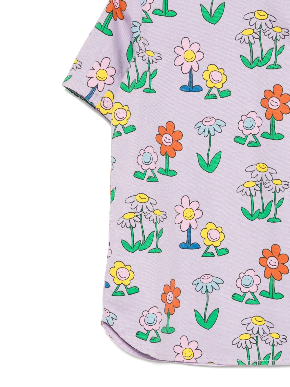 Stella McCartney Kids Jurk met print Paars