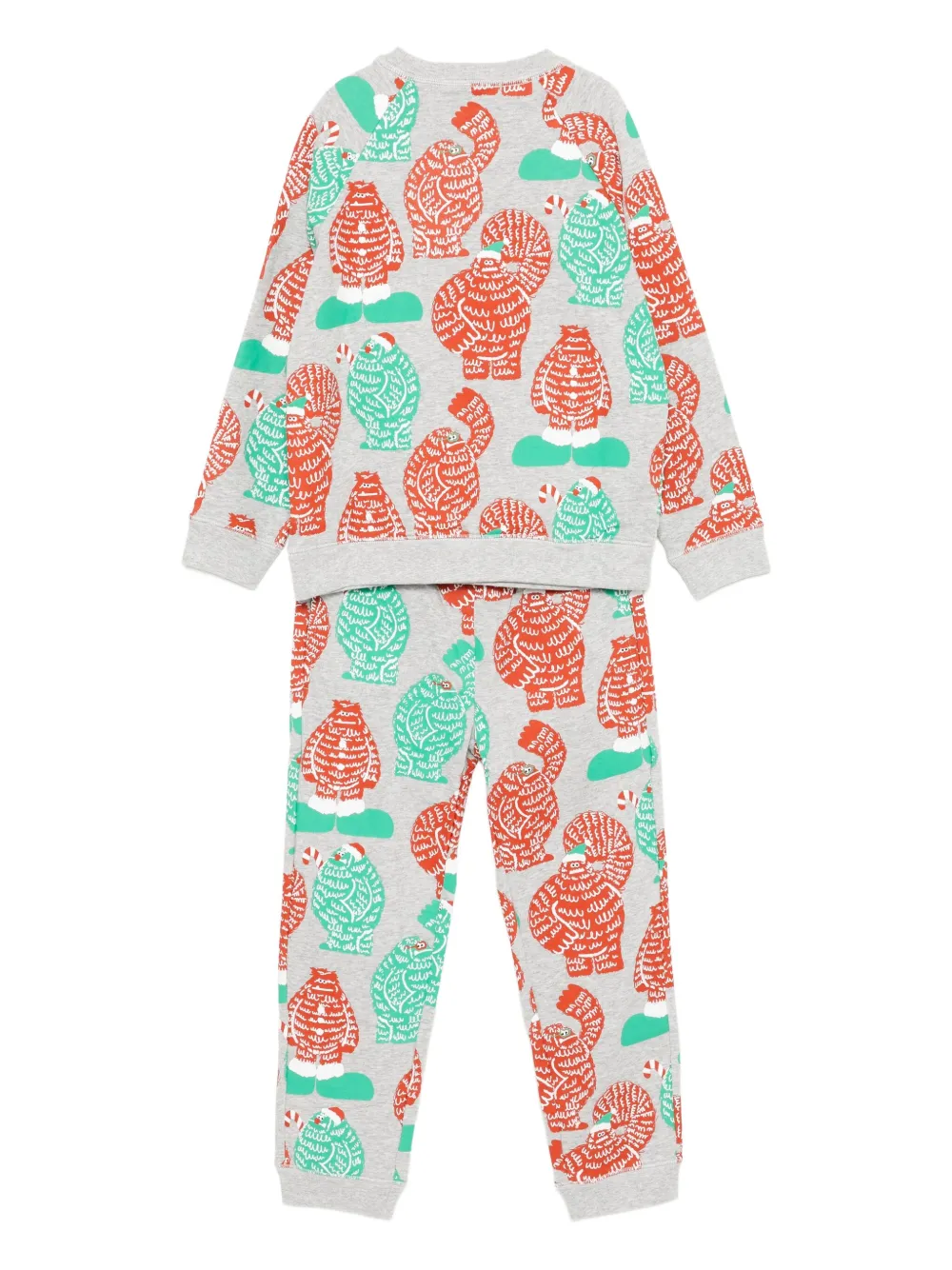Stella McCartney Kids Trainingspak met monsterprint Grijs