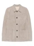 Eleventy button-fastening patch-pocket jacket - Green