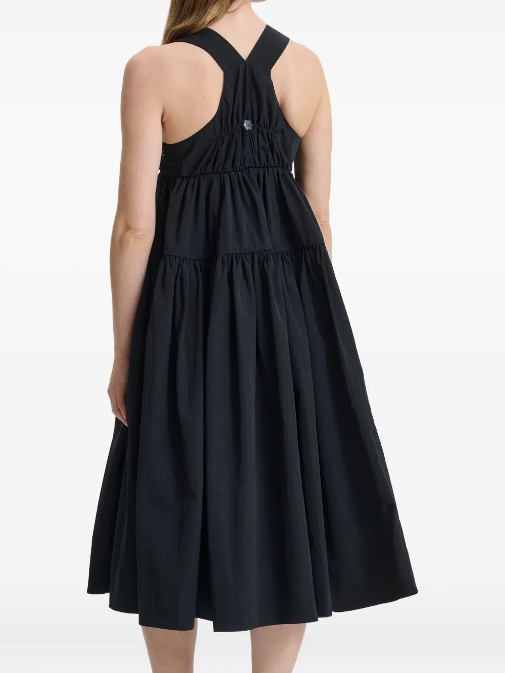 Cecilie Bahnsen Bailey sleeveless buckle dress Zwart