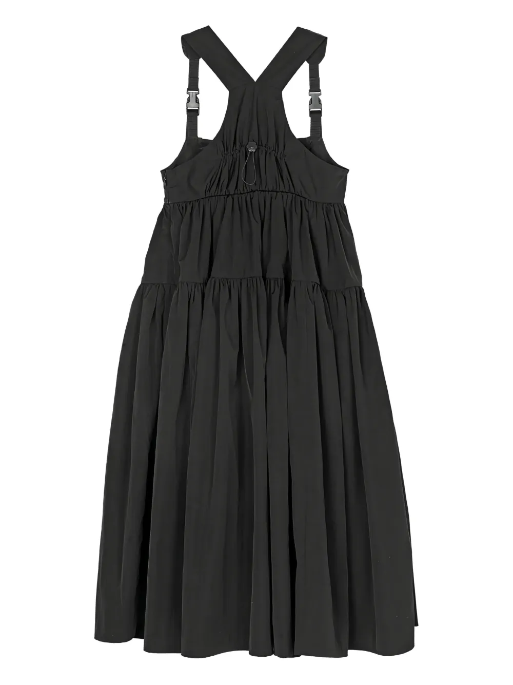 Cecilie Bahnsen Bailey sleeveless buckle dress Zwart