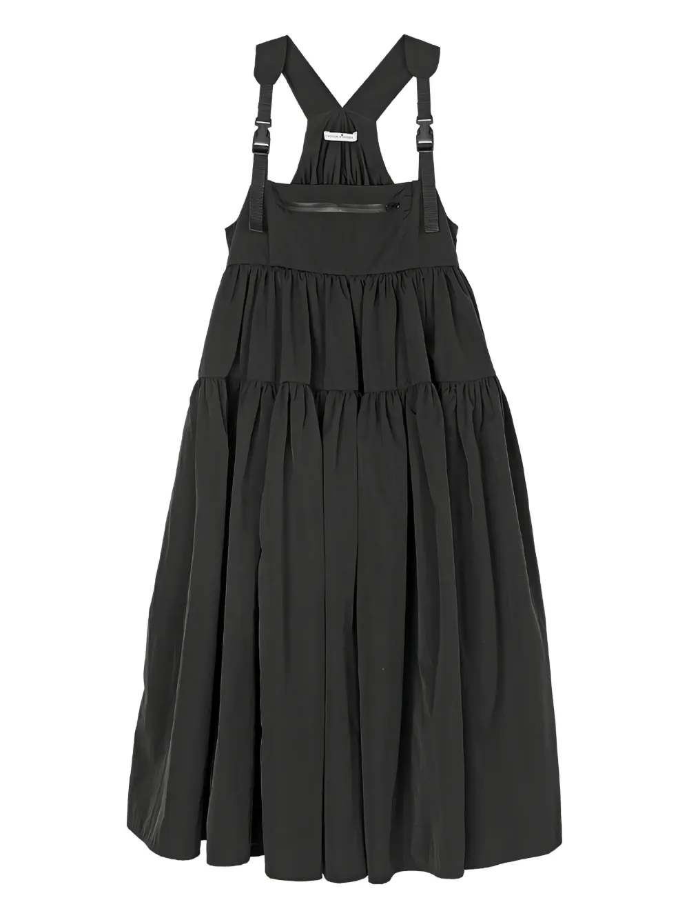 Cecilie Bahnsen Bailey sleeveless buckle dress Zwart