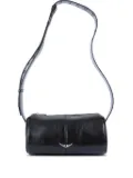 Zadig&Voltaire cylindrical leather shoulder bag - Black