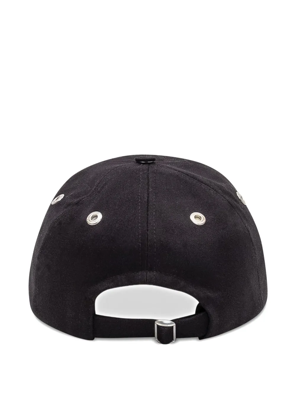 AMI Paris Ami De Coeur embroidery baseball cap Zwart