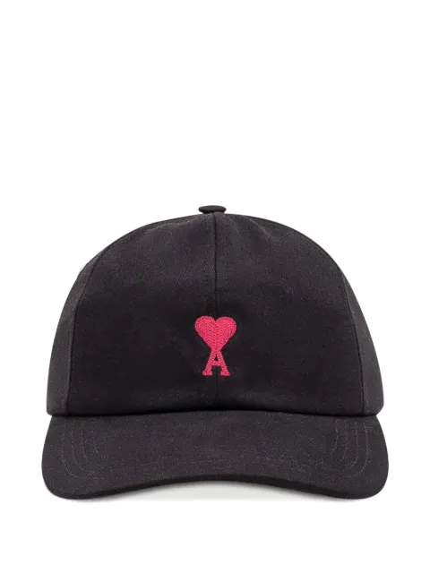 AMI Paris Ami De Coeur embroidery baseball cap