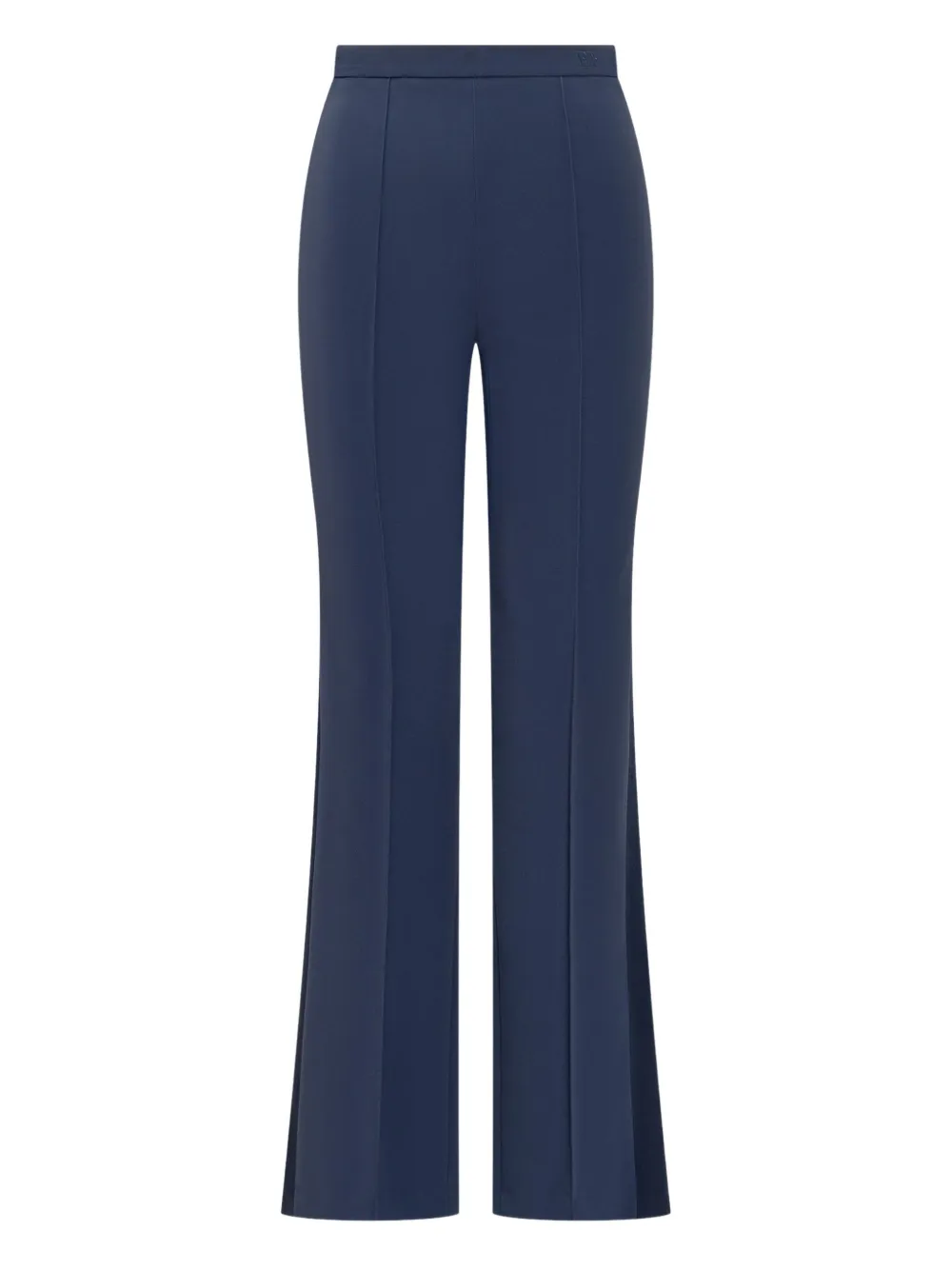 Elisabetta Franchi Broek met zijstreep Blauw