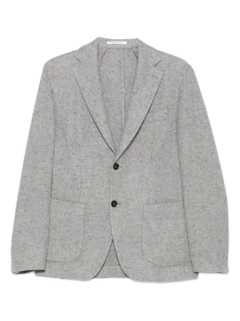 Eleventy patch-pocket two-button blazer