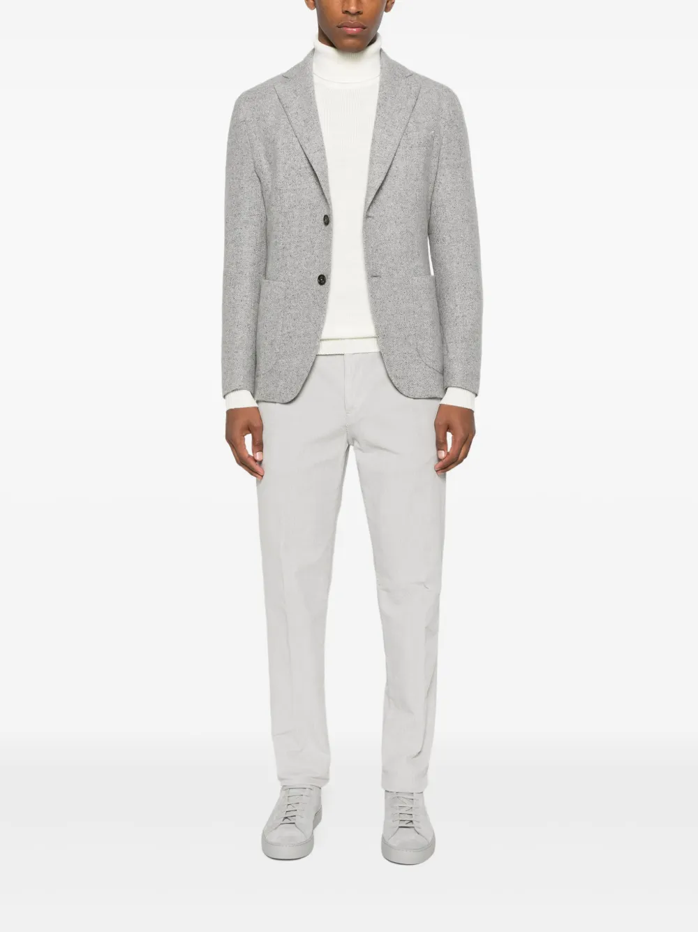 Eleventy patch-pocket two-button blazer | Blazers | Image 2