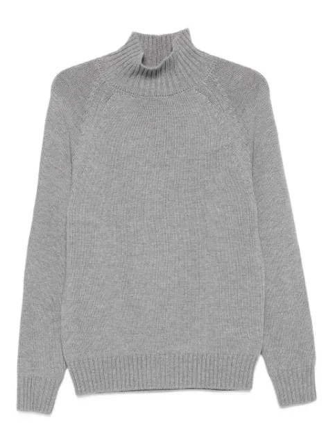 Eleventy high-neck raglan-sleeve sweater
