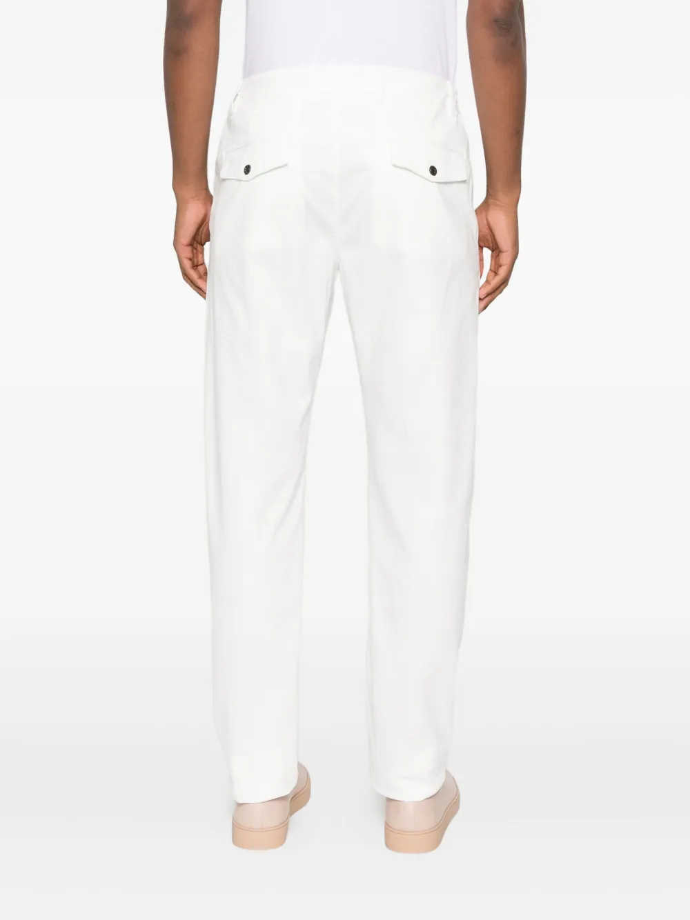Eleventy pleated trousers Wit